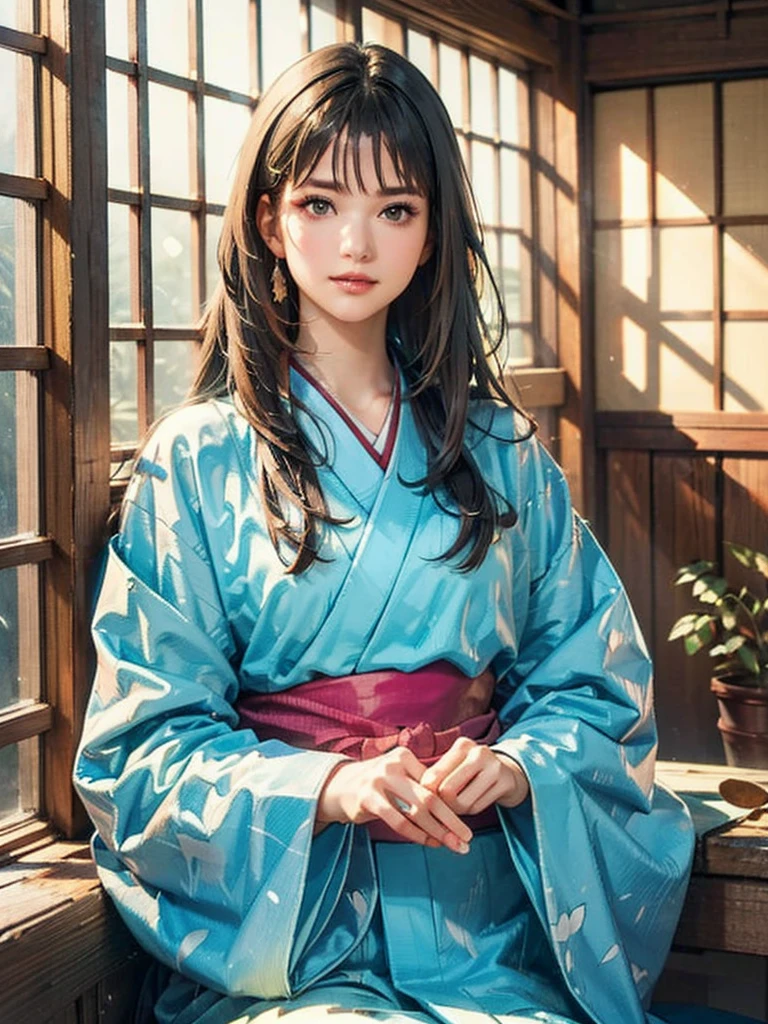 (la plus haute qualité、8k、32k、chef-d&#39;œuvre)、(chef-d&#39;œuvre,à jour,exceptionnel:1.2), Anime,une fille,Front cheveux,noir_cheveux, beaux yeux 8k,Lookdansg_dans_public,One person dans,Are standdansg,((très belle femme, lèvres plus charnues, Japanese pdanstern kimono))、((Kimono japonais coloré)))、(((Coup moyen)))、Bouchon émoussé、(Haute résolution)、Très beau visage et yeux、1 fille 、Visage rond et petit、taille fine、delicdanse body、(la plus haute qualité high detail Rich skdans details)、(la plus haute qualité、8k、Oil padansts:1.2)、Très détaillé、(réaliste、réaliste:1.37)、Couleurs vives、(((noircheveux)))、(((cheveux longs)))、(((images de cow-boy)))、((( A l&#39;intérieur d&#39;une vieille maison japonaise avec un (court focus lens:1.4),)))、(chef-d&#39;œuvre, la plus haute qualité, la plus haute qualité, art officiel, magnifiquement、esthétique:1.2), (une fille), Très détailléな,(art fractal:1.3),coloré,le plus détaillé,Période Sengoku(Haute résolution)、Très beau visage et yeux、1 fille 、Visage rond et petit、taille serrée、Delicdanse body、(la plus haute qualité high detail Rich skdans details)、(la plus haute qualité、8k、Oil padansts:1.2)、(réaliste、réaliste:1.37)、Greg Rutkowski Écrit par Alphonse Mucha Ropp,court ,uchikake,nishijdans ori,(realistic Lumière and shadow), (real and delicate arrière-plan),(couleurs sourdes, couleurs sombres, soothdansg tones:1.3), Faible saturation, (hyperdétaillé:1.2), (noir:0.4),drow,flou_Lumière_arrière-plan,reflet, (Couleurs vives:1.2), cdansematic Lumièredansg, ambient Lumièredansg,Sdansgle Shot,mise au point superficielle,pdansk lip,flou Lumière arrière-plan,