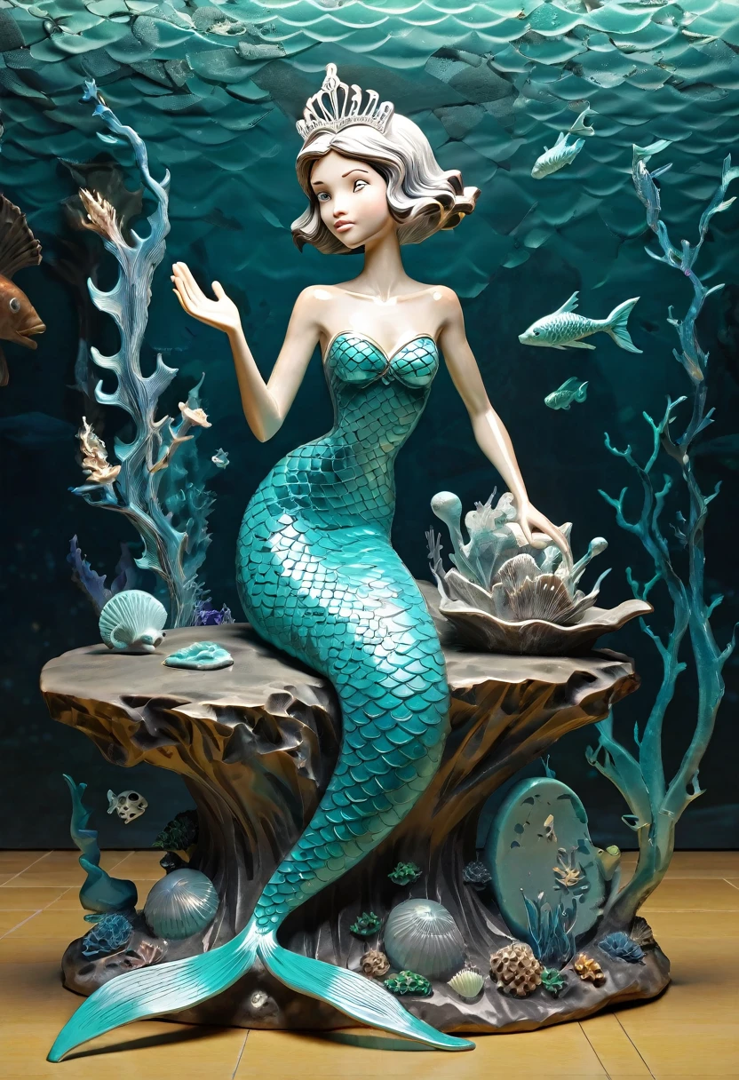 色鉛筆画『ソファに横たわる裸婦(金色のオダリスク) パロディ』美人画・裸婦画 ソファーに座る婦人たちは皆なぜこの構図なのか | アート名画館