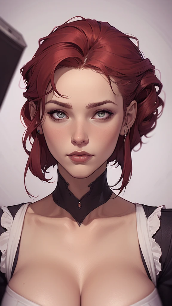 un dibujo de una mujer con cabello negro, estilo de arte de charlie bowater, Arte de personaje de Charlie Bowater, drawn in the style of tipo germen, Estilo de Charlie Bowater, tipo germen. alto detalle, tipo germen style, retrato de personaje de primer plano, tipo germen portrait, style tipo germen, neoartcore y charlie bowater