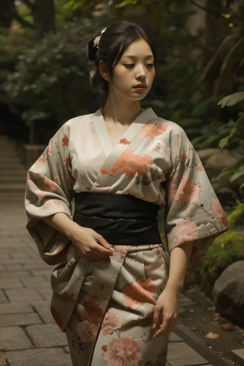 鯉が日本の伝統的な着物を着ていたら