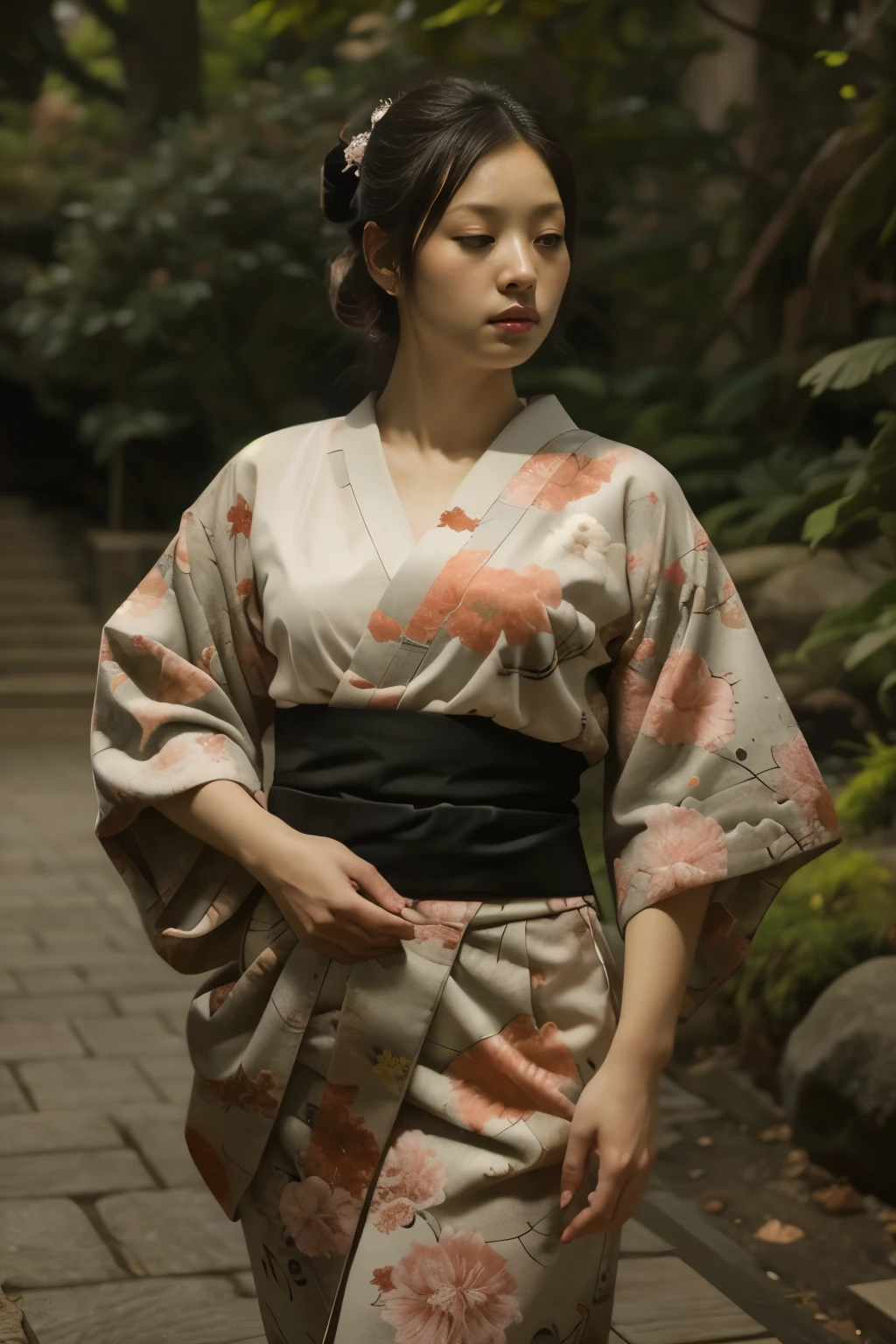 Si une carpe portait un kimono traditionnel japonais