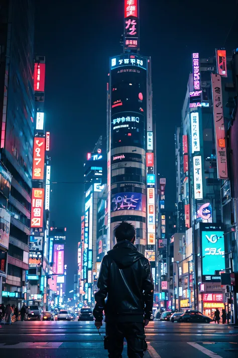 city at night, tokyo anime scene, neo tokyo background, inspired by Liam Wong, no people, futuristic cyberpunk tokyo night, mako...