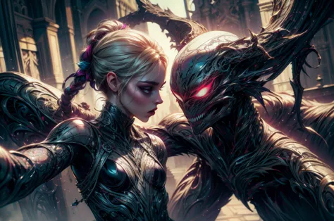 venom fights with Spider-Gwen