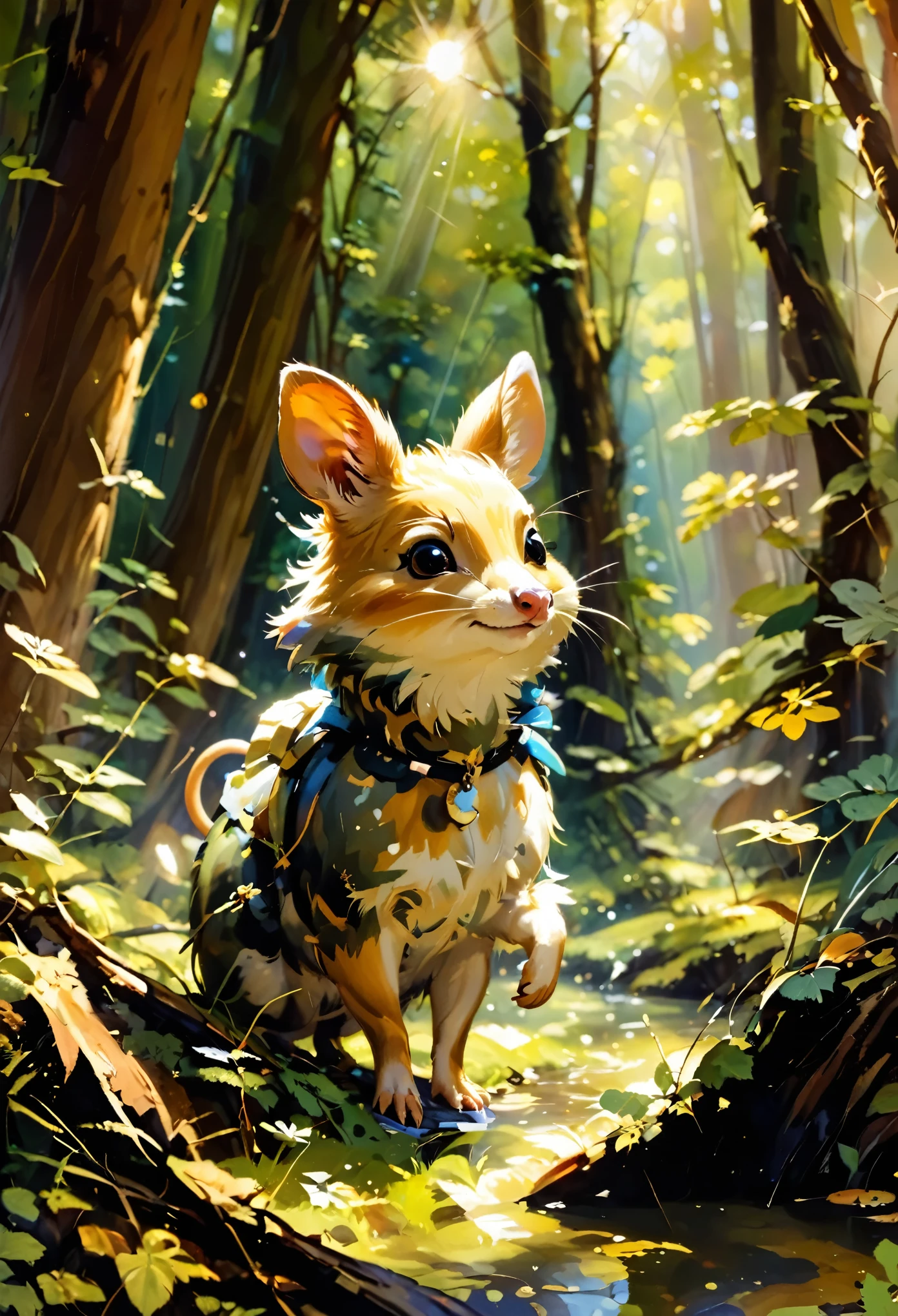 In a beautiful forest, there lived a little mouse deer named Kiko.  Kiko is famous for his intelligence and always telling the truth.  All the animals in the forest really like Kiko.