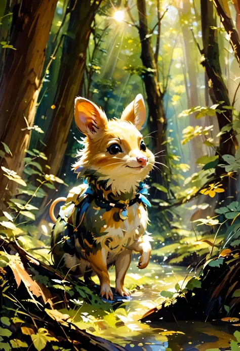 In a beautiful forest, there lived a little mouse deer named Kiko.  Kiko is famous for his intelligence and always telling the t...