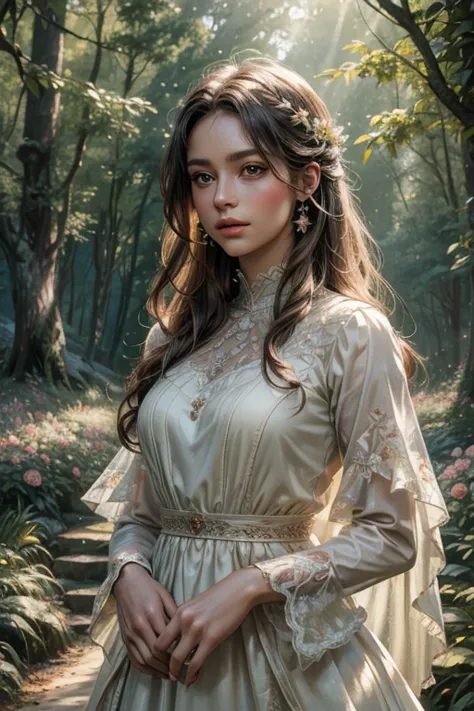 chica en el bosque (Masterpiece: 1.2), 4K High Definition, Ultra Detailed
realistic: 1.37, ILLUSTRATION, Bespoke Detailed Facial...