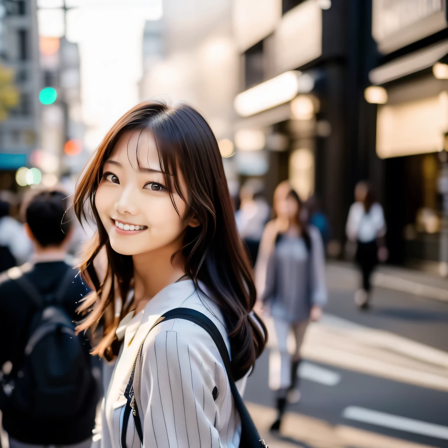 A fifty-something woman with long hair and a backpack is walking down the street in the evening, Blouse with spaced stripes, beautiful young Korean women, gorgeous young Korean women, Young and adorable Korean face, beautiful south Korean women, Portrait of a Japan teenager, a Young Asian Woman, young asian girl, Young and pretty Asian face, Beautiful Japanese girl face, Young Asian Woman, Korean Girls, Korean women, beautiful Young Asian Woman