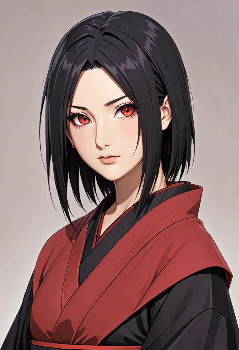 Itachi uchiha quando menina