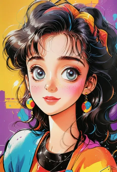 1990s ShoujoManga Anime Style [XLlora] - SeaArt AI Model