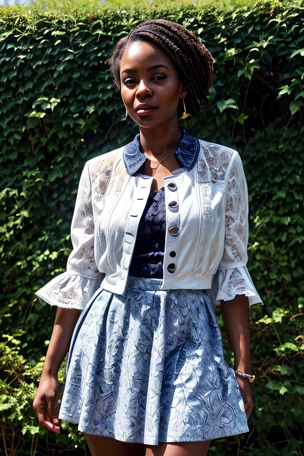 White lace jacket