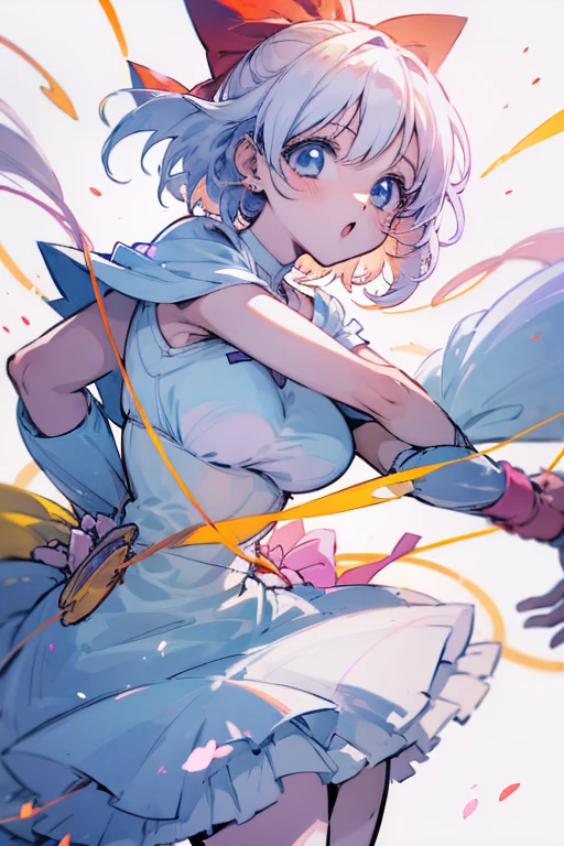 Magical girl manga linear manga color