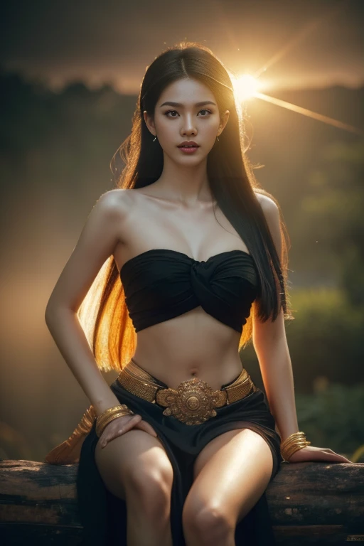 25 year old Thai woman opens her legs,, bare chest,,ผมหางม้า long hair,Floating up,)) black eyes,abdominal muscles, plump body, Chest 38 inches,Huge nipples overflowed., rift, morning sun, staring at the viewer, (sexy poses), ((facial details)), Double eyelids, 3D photography, 8k,Shot with the most advanced Fuji 45 camera.,000,000,000 pixels,  (digital painting, hdr, high contrast, Thai Chut Set, Strapless shirt, long hair,black eyes, morning sun, staring at the viewer, (sexy poses), ((facial details)), Double eyelids, finished, realistic, Masterpiece, Highest quality, lens flare, shade, old measure, measure, [[Chromatic aberration]], By Jeremy Lipking, By Antonio J.. Manzanedo, digital painting, hdr, high contrast
