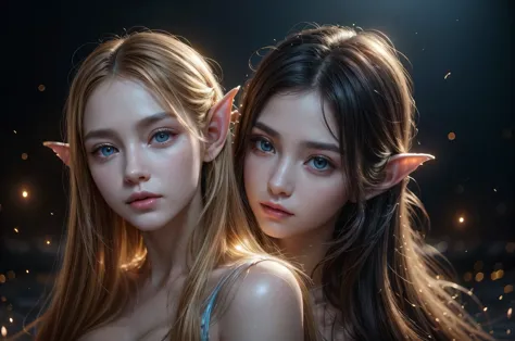 (best quality, 4k, high-resolution, masterpiece:1.2), ultra-detailed, realistic, radiant lighting, epoch elves, portraits, fanta...