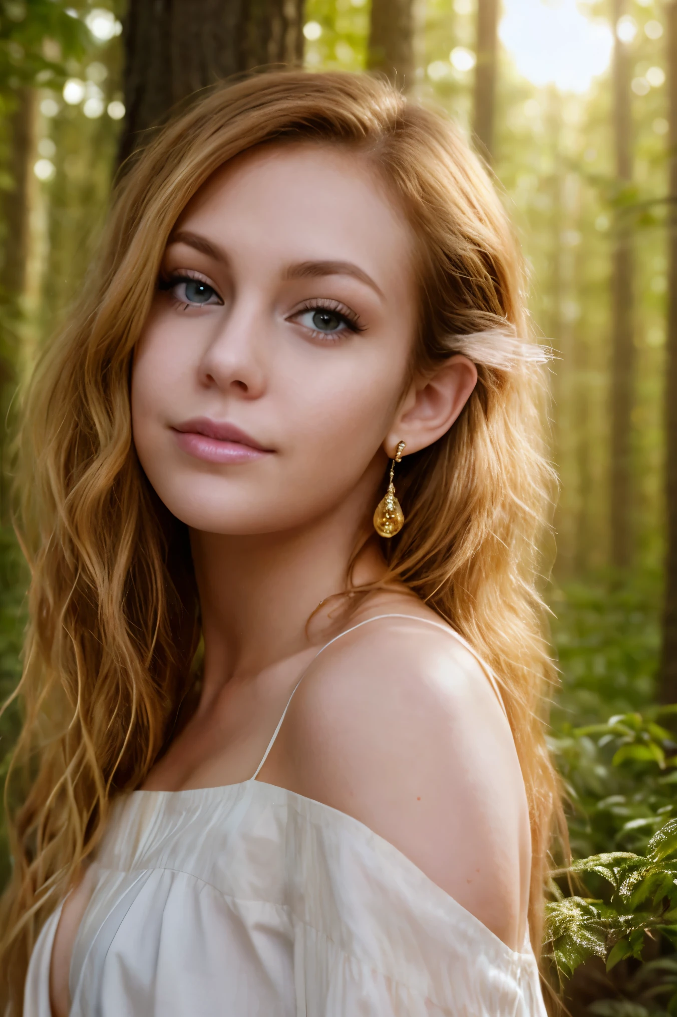 sexy epiCPhoto  score_9, score_8_up, score_7_up, score_6_up, score_5_up, score_4_up
A portrait of a beautiful elf, very long flowing golden hair intermingled with silver, ethereal features, piercing grey eyes, pointed ears, serene expression, in a magical forest, lush greenery, sunlight filtering through the trees, sparkling dewdrops, colorful flowers, enchanting atmosphere, soft lighting, dreamlike ambiance, high detail, highly detailed, skin texture, depth of field, cinematic lighting, masterpiece, best quality, official art, official wallpaper, light rays, perfect face, aesthetic, light particles, atmospheric perspective, reflective surfaces, bright colors, dark background, vivid lighting, extremely detailed, beautiful, whimsical, high resolution image, Digital painting, Highly Detailed, 4k resolution, Digital photograph,

