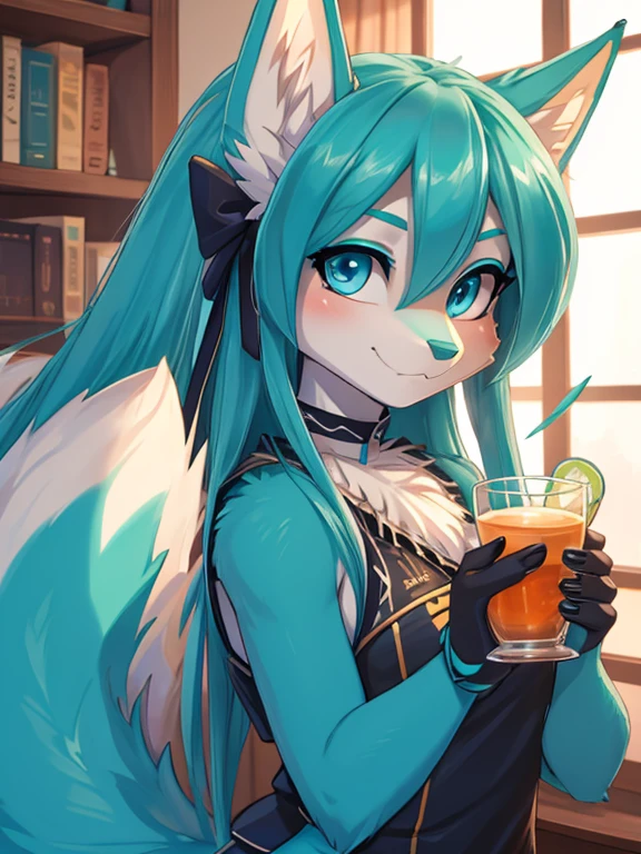 Miku Hatsune, alta definicion, orejas de kitsune, college girl, cheers girl, deep blue eyes high definition, minifalda, alta definicion, bragas visibles, ta definicion, mirada coqueta, alta definicion 