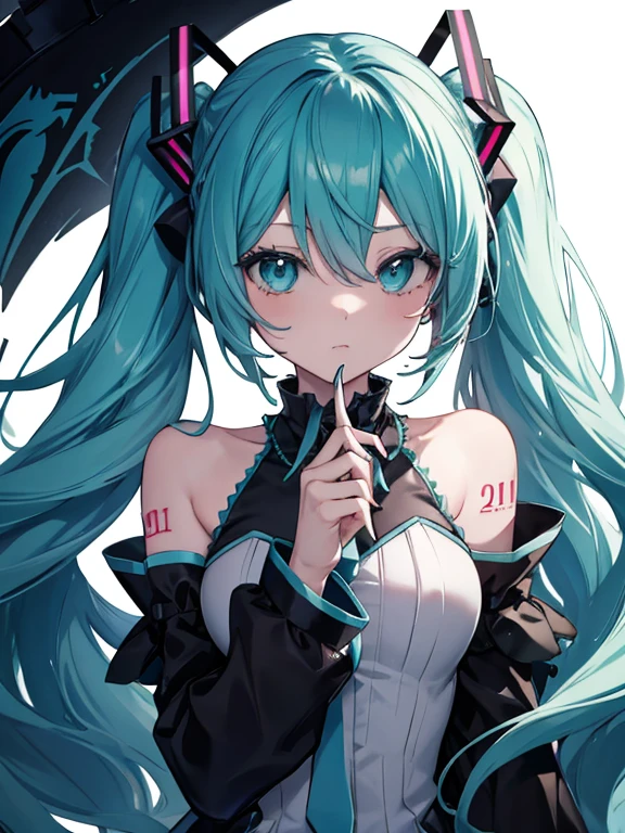 Miku Hatsune,alta definicion, infectado por veneno