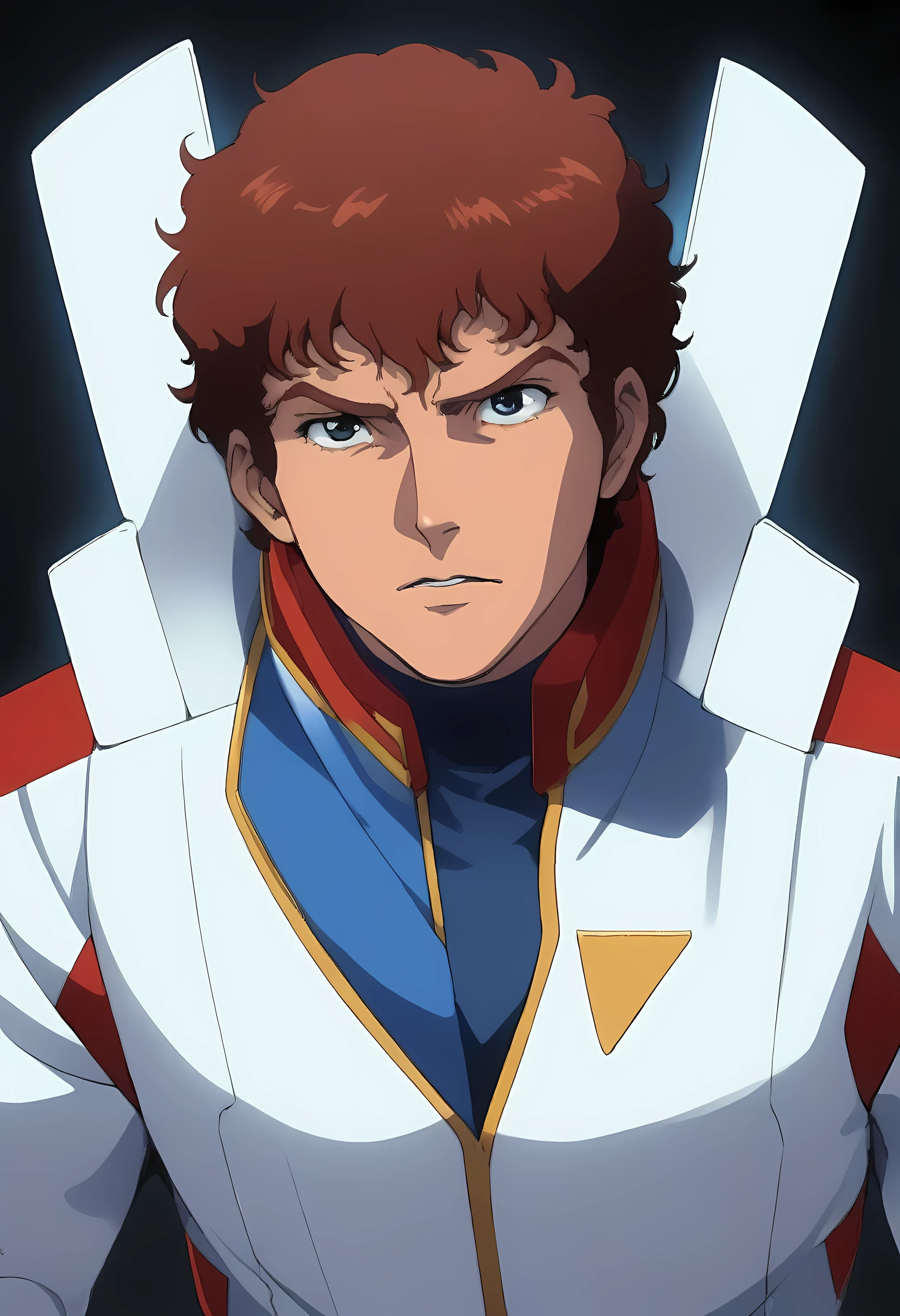 1boy, male focus, amuro ray, gundam, close-up