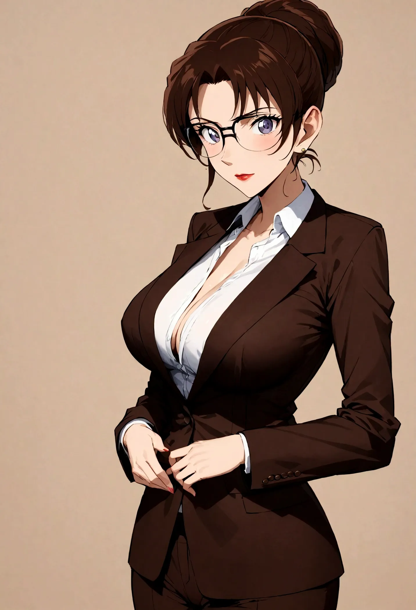 detective conan，eri kisaki，female lawyer