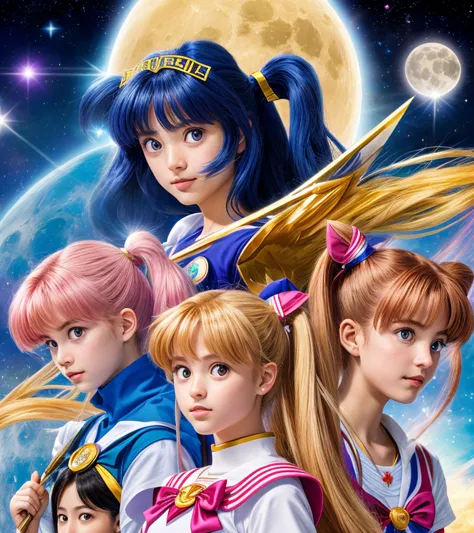 The main character is Usagi Tsukino, a clumsy and seemingly ordinary teenage girl who discovers that she is the reincarnation of...