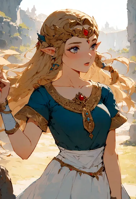 princess zelda fan art - SeaArt Al - Free Al Art Generator