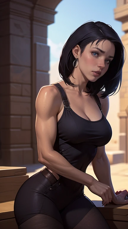 uma mulher com seios muito grandes posando para uma foto, arte de fantasia hiperrealista, Arte de fantasia realista, garota de cabelos brancos perfeita, extremely detailed digite germe, deusa loira, alena aenami and digite germe, Ross Tran 8K, Fantasia com detalhe 4K, modelo uniforme | digite germe, tifa lockhart com cabelo branco,  com cabelo branco