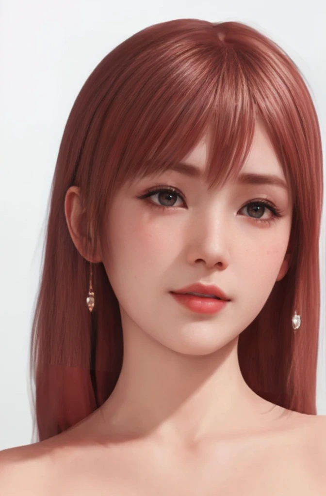 Honoka, (best quality, ultra-detailed), (realistic:1.37), beautiful and detailed face, ultra-realistic texture, delicate face, delicate body, red lipstick, bright colors. High definition, 8K.