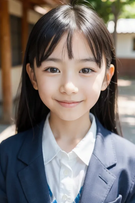 lens: 35mm f1.8, (highest quality),(RAW Photos), Full body photography、 (Beautiful 9 year old Japanese girl), Cute Face, (Deeply...