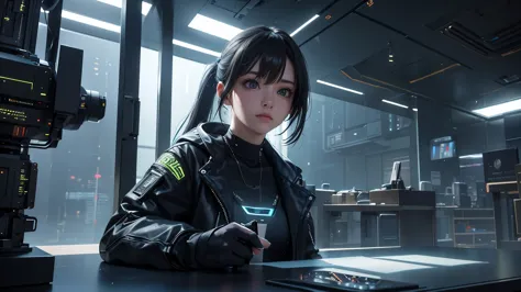 ((highest quality)), ((masterpiece)), (detailed:1.4), 3D, Beautiful cyberpunk woman image,High resolution (High Dynamic Range),R...