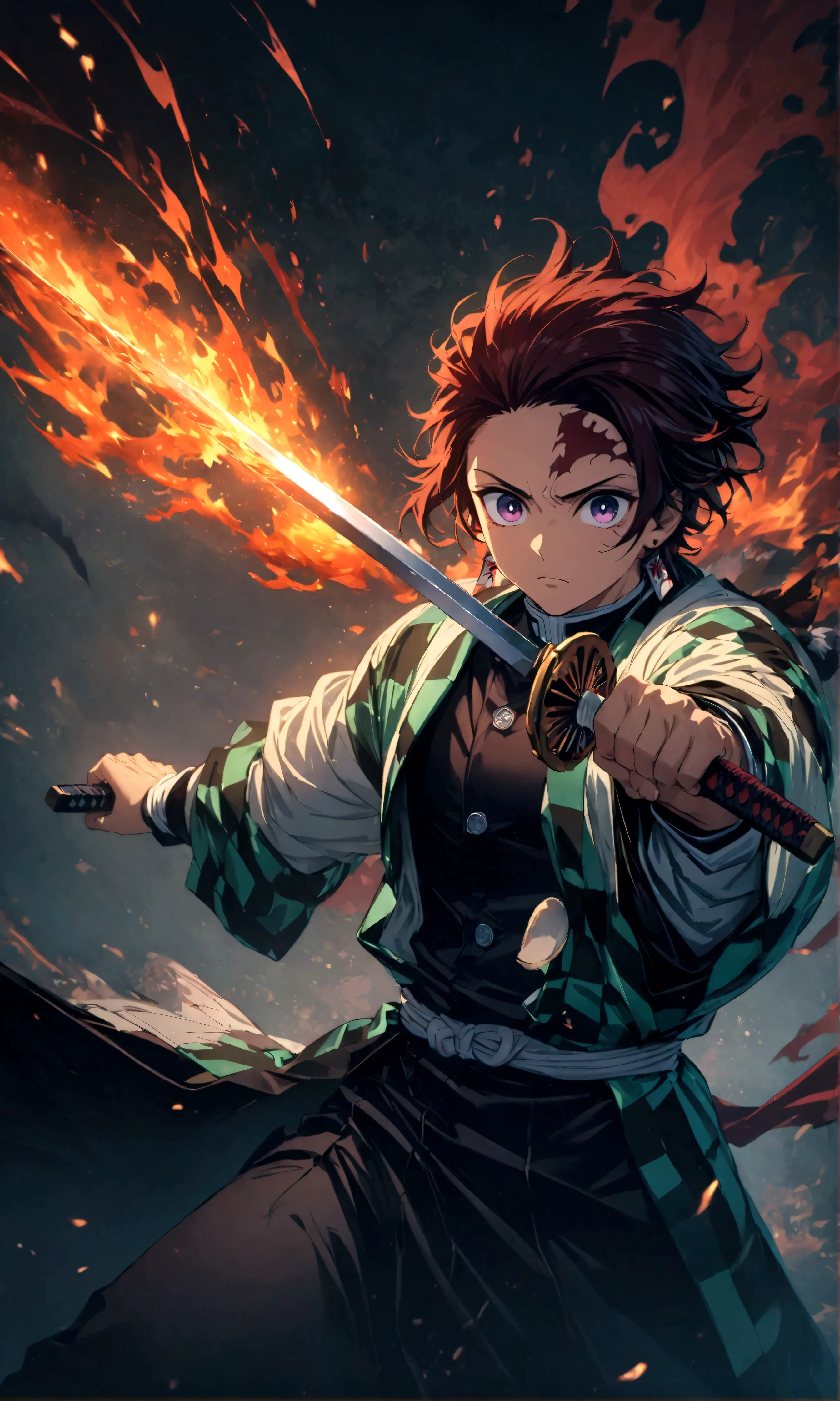 Kimetsu no Yaiba - Tanjiro - SeaArt AI 模型