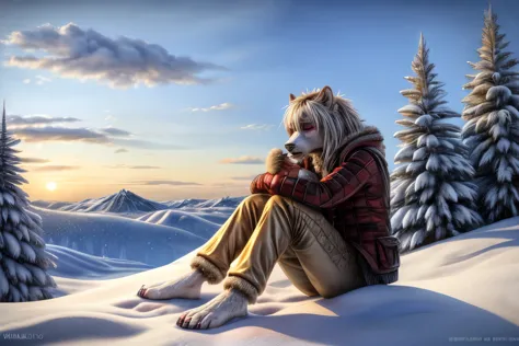 (((barefoot furry character, full body, cinematic setting, furry male, plantigrade, sad atmosphere))) 

god i miss you like hell...