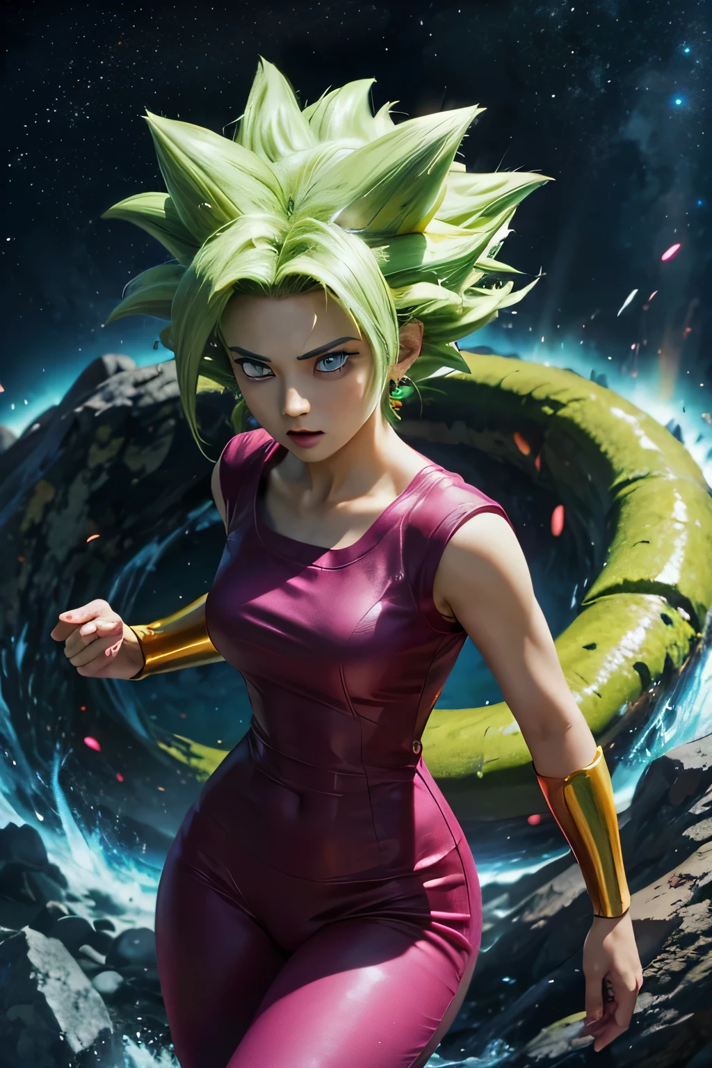 
kefla personagen de dragon ball super,reality