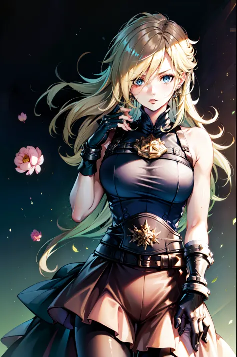 (masterpiece, best quality:1.2), expressive eyes, perfect face, highres, 1 girl, solo, (female:1.5), strife, blonde hair, should...