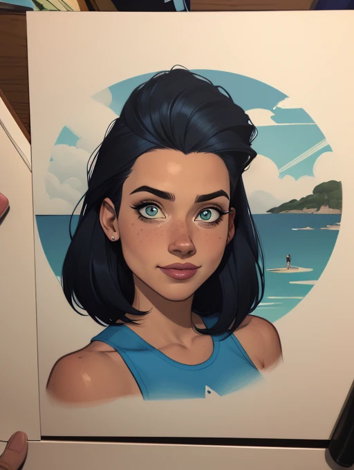 Cartoon-Stil:1.2),i uma imagem de desenho animado de uma mulher com uma blusa azul e Haar castanho, Bild von personagem em close, Bild vontalhado do personagem, Sehr detaillierter Charakter, 🤤 Bild von , Bild von arte de personagem, realistischer Kunststil, deviantart artstation cgscosiety, Realistische digitale Illustration, epische Porträtillustration, realistisches Frauenporträt, Charakter digitale Kunst, digitale Charaktermalerei, Sehr detaillierter Charakter designJessica Alba, 18 Jahre alt, schmales Gesicht, Verde_lockig_dafür_Haar, lockig bangs, verde_Augen, Teile, schönes Gesicht, Blatthaut, Prinzessin_tragen, retratohomem arafed com Haar longo e barba em um banheiro, Tom Burke •, Bam Margera, mit einem unorganisierten Blick, Johns Name, ein Foto eines zerzausten Mannes, Profilbild, Jons Name, Muskelkontraktionsspule / Spieler Ludwig, Profilbild 1024px, Profilbild, headshot Profilbild, Avatar-Bild, rosto de john oates, Porträt des verrückten Post Malone