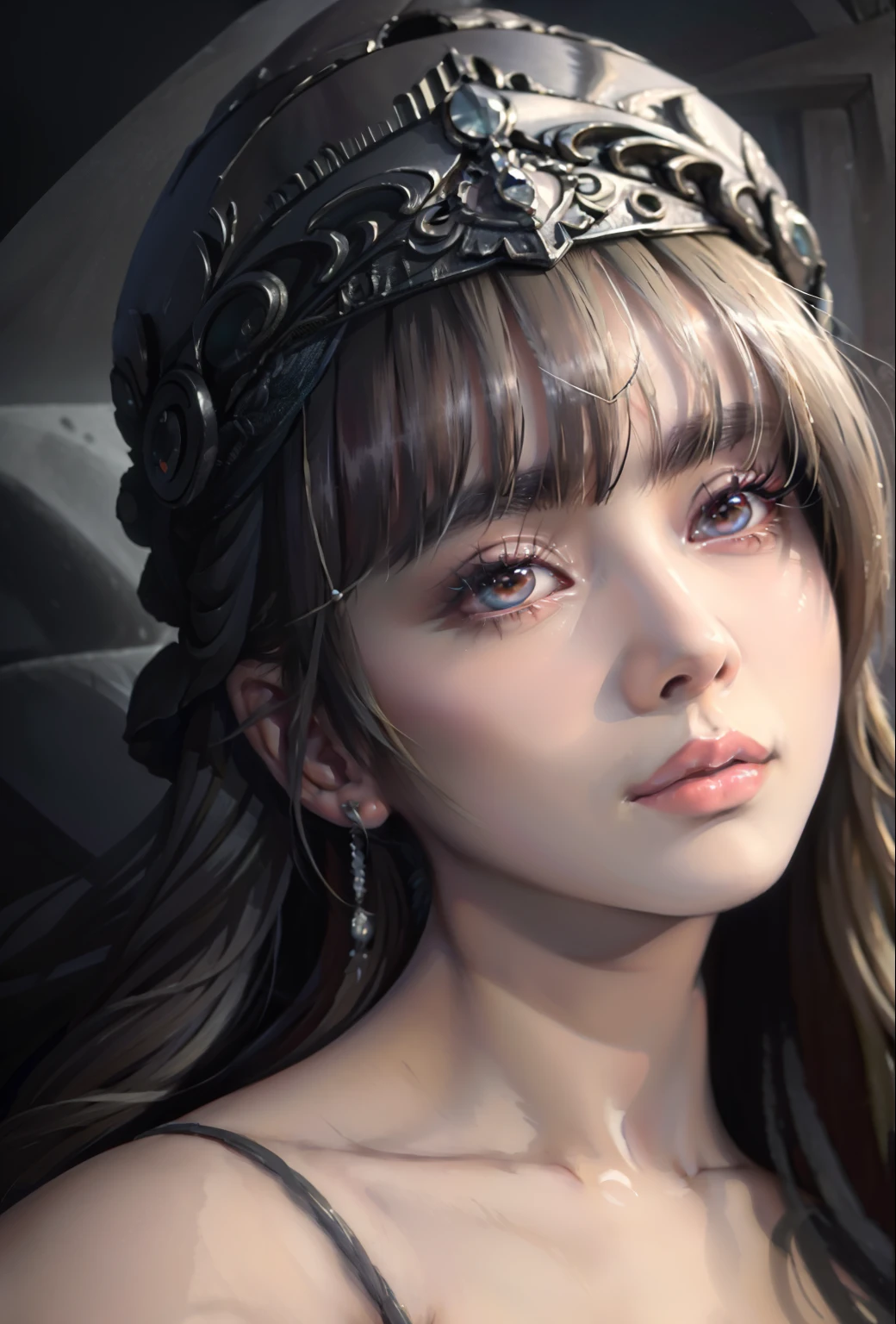 a powerful girl, 1girl, beautiful detailed eyes, beautiful detailed lips, extremely detailed face and portrait, long eyelashes, intricate detailed clothing, dynamic pose, dramatic lighting, cinematic composition, fantasy, digital painting, surreal, vibrant colors, highly detailed, 8k, photorealistic, dramatic atmosphere, epic scale, masterpiece