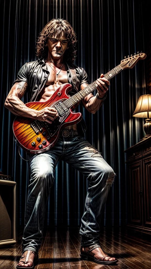 Desperado movie, guitarist Antonio Banderas amazingly playing on guitar, (Antonio Banderas: 1.3)
