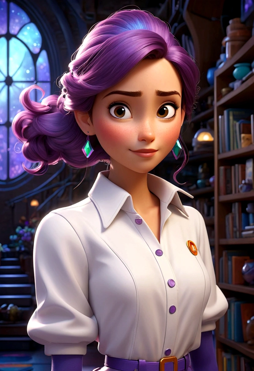 Dessin 3D pixar ata qualité belle femme