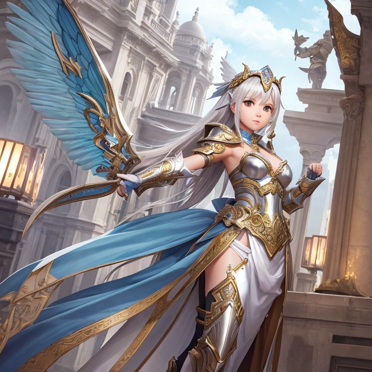 Award-winning flying concept art (Girl 1 person:1.2) in platinum Shiny ornate armor, wonderful, god&#39;s Raise, Centered, (masterpiece:1.2), (highest quality:1.2), wonderful, Very detailed, beautiful, finely, Warm and soft color grading, Depth of written border, Extremely detailed 8K, Fine art, wonderful, iridescent, Shiny, Reflection of light, Breezy, curl, wind, Flying leaves, Dynamic pose, Hyperrealism, Vibrant, Lighted, Confused、Nun in a black high-cut swimsuit、Blonde long hair、blue eyes、Bare thighs、sexly、Black short boots、Floating in the sky、girl is human々He sacrificed himself to save the world.、Called to Heaven.、A girl looking up at the sky with an ecstatic expression、girl&#39;My work on this earth is finished.、alone, 背景は地獄のwind景, The Depths of bright, Boiling lava fields、Burning Fire、The Last Battle of bright, 終末的なwind景!!!!!, mustafar, bright&#39;s Ruins, ! 終末的なwind景!!, Very wonderful D & D Dark Sun Art, bright&#39;s Gate, bright&#39;s Gate, World of Warcraft, Liberation from the underworld!!!!!!