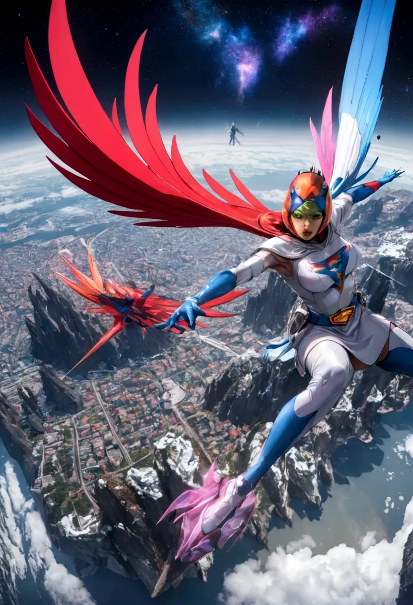 Gatchaman, (Masked superheroes), Iconic heroes, The Guardians of Earth, Science Ninja Team, (Stunning superheroes), (Vibrant col...