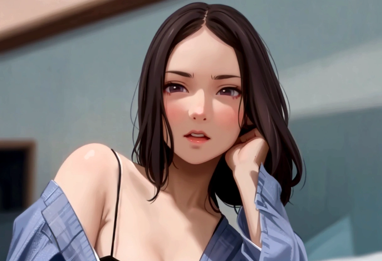 Ein Cartoon-Mädchen, Charakterporträt von Yanjun Cheng, Trends in der CG-Gesellschaft, digital art, Anime-Mädchen mit langen Haaren, realistische schöne Mädchen Malerei, süßes Kawaii-Mädchen, süßes Anime-Mädchen portrait, süßes Anime-Mädchen, süßes Anime-Mädchen portrait, realistisches Porträt Kawaii, süßes Anime-Mädchen portrait, süße Zeichentrickfigur