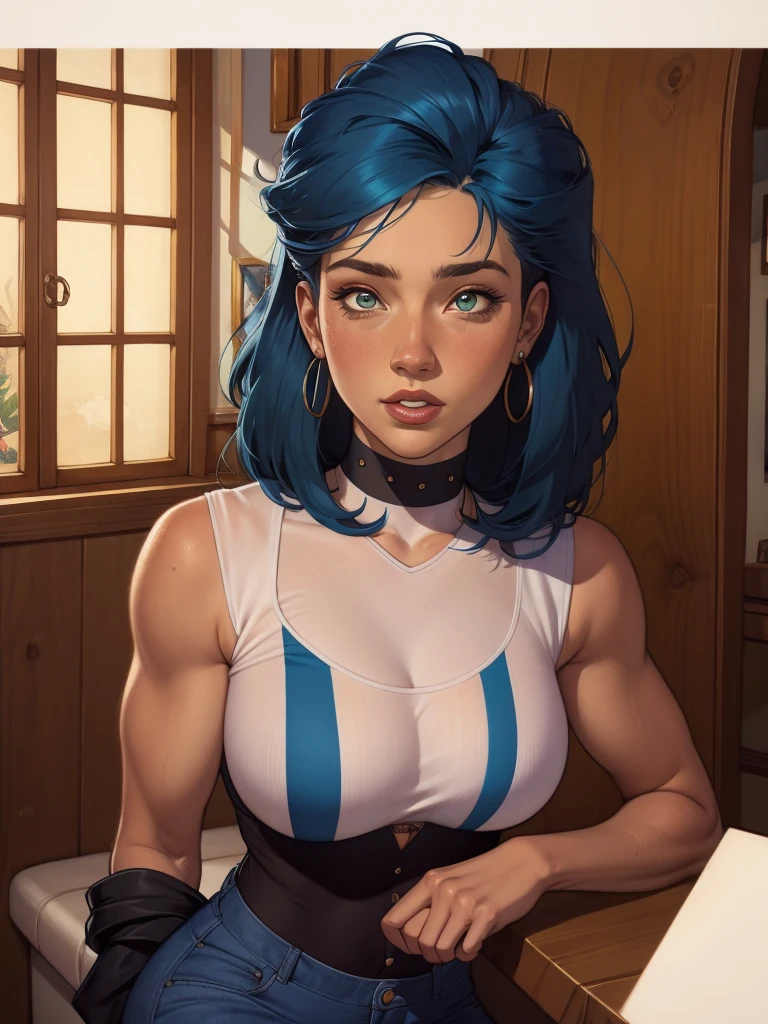 cartoon style:1.2),i uma imagem de desenho animado de uma mulher com uma blusa azul e body hair castanho, portrait of personagem em close, portrait oftalhado do personagem, highly detailed character, 🤤 portrait of , portrait of arte de personagem, realistic art style, DeviantArt Artstation CGScosiety, realistic digital illustration, epic portrait illustration, realistic female portrait, digital character art, digital character painting, highly detailed character designJessica Alba, 18 years old, lean face, Unripe_Crespo_blackw_body hair, Crespo bangs, Unripe_eyeballs, frekles, gorgeous face, leaf skin, PRİNCESS_don, retratohomem arafed com body hair longo e barba em um banheiro, Tom Burke •, bam margera, with a disorganized look, John Neve, a photo of a disheveled man, profile image, Jon neve, muscle contraction coil / gamer ludwig, foto perfil 1024px, foto perfil, headshot foto perfil, avatar image, john oates face, portrait of the crazy Post Malone