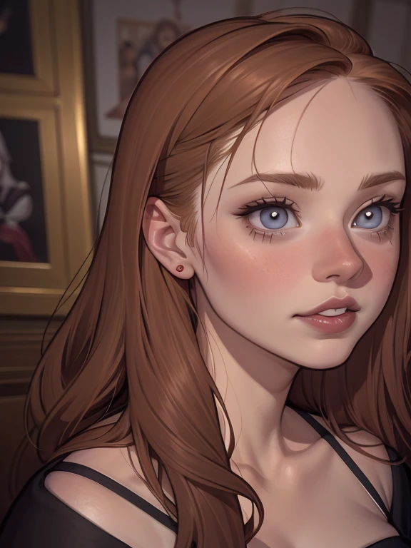 A closeup of a woman in a black top and a black bra, estilo de arte de charlie bowater, Estilo Charlie Bowater, retrato de vampiro, arte do personagem charlie bowater, Alena Aenami e Artgerm, Neoartcore e Charlie Bowater, Charlie Bowater cores ricas e profundas, lazy art style, Artgerm e Tom Bagshawum close de uma mulher com longos cabelos pretos e um colar, amoranto, Bela Delfina, mais conhecido como amoranto, Kailee Mandel, cabelo preto e olhos grandes, profile picture with headshot, jovem linda amoranto, pale and glowing skin, retrato de alta qualidade, com cabelos longos e olhos penetrantes, skin pale as ivory, Sydney Hanson mode white skin tone close-up portrait cartoon style GTA style digital illustration of a woman in a black dress and black hair, linda rainha vampira, linda rainha feminina vampira, gothic maiden, very beautiful gothic top model, beautiful vampira feminina, goth girl, goth girl, gothic maiden of the dark, Gothic style, gothic woman, gothic clothes, gothic outfit, moda vampiro, vampira feminina, wearing a gothic dress Close up of a woman with long hair and a sweater, cabelo castanho encaracolado, linda modelo, retrato de alta qualidade, medium portrait soft light, parece a jovem liv tyler, retrato colorido, linda mulher, cabelo loiro cacheado | d & d, beautiful portrait lighting, uma linda jovem, modelo muito lindo, Retrato de 50mm, medium to long brown curly hair, close-up of a person wearing tie and sweater;, Hermione Granger, inspirado em Hermione Hammond, hermione, Emma Watson as Hermione Granger, Ema!! watson!!, Emma Watson as harry potter, Emma Watson as driada, Emma Watson, portrait photo of Emma Watson, photo of Emma Watson, movie still of Emma Watson, with the face of Emma Watsona cartoon of a woman in a bikini and panties, CO Commission, commission for high resolution, realistic bikini, garota anime sedutora, nico robin, artgerm extremamente detalhado, fofosexyrobutts, Kate Bi