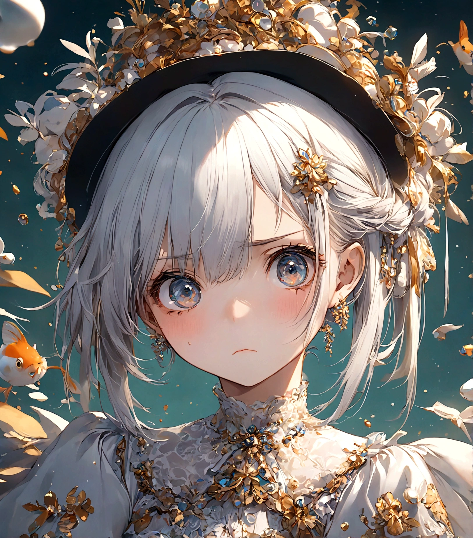 1 girl, Change, Landoselu, disgusted expression, ((masterpiece)), ((best quality)), (Very detailed), (Very detailed)), 4k, (8K), very beautiful, Absurd high resolution,