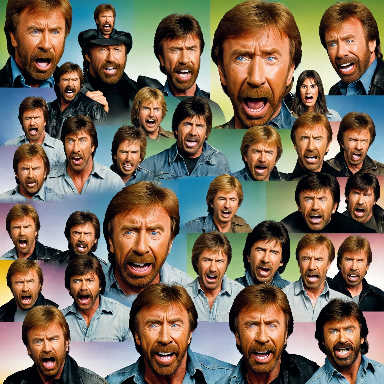 "The Emotions of Chuck Norris" meme
