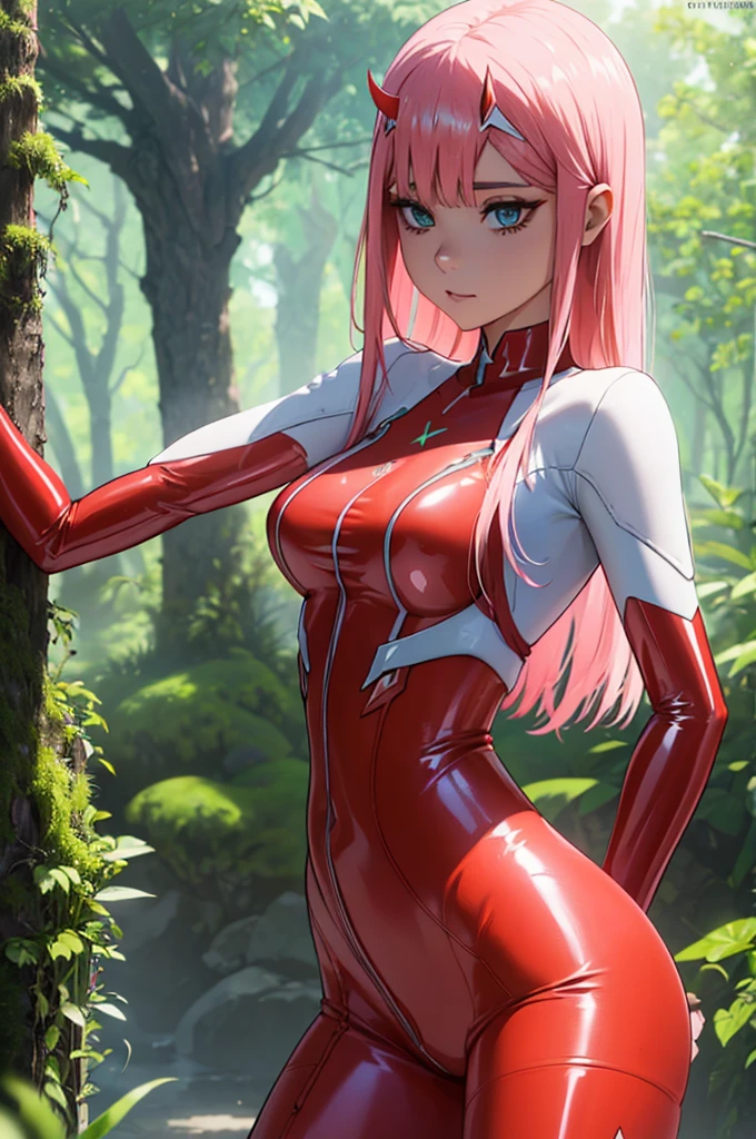 1 girl, ((Zero Two Darling in the Franxx)), (((Red latex tight pants))), We see your, She is riding a , leaning over a desk, perfect, She opens her, naked, ((The light comes from below) ), ((Lighting comes from the ground)), ((Beautiful shape)), ((pink hair)), ((The best quality)), ( (Masterpiece)), (Highly detailed:1.3), ......................3D, beautiful, (cyberpunk:1.3) ((naked))) (( very short skirt)) ((perfecto)) ((vista)) (((Pura Pantyhouse))), real life, HDR (High dynamic range), ray tracing, NVIDIA RTX, super resolution, Unreal 5, Subsoil Dispersion, PBR Textures, Post processing, Anisotropic filtering, depth of field, High sharpness and sharpness, Multilayer textures, Albedo and specular mapping, Surface shading, Accurate simulation of light-material interactions., proporciones perfectas, octane rendering, duotone lighting, Low ISO, white balance, rule of thirds, wide opening, 8K RAW, high-efficiency subpixels, Subpixel Convolution, Luminous particles,