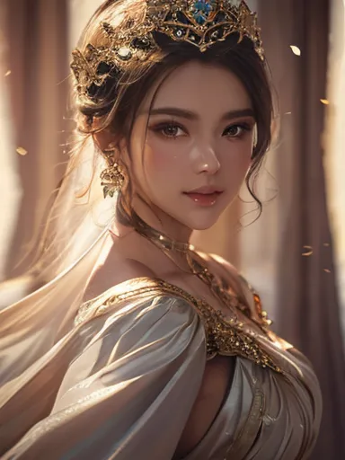 (Masterpiece), best quality, highest quality, highly detailed CG unity 8k wallpaper, original, high resolution, (depth of field:...
