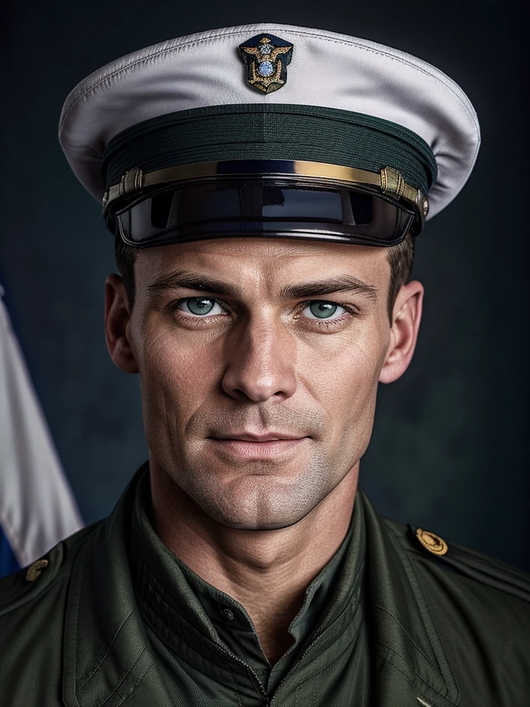 Lieutenant Commander Grant was looking at me with knowing smirk on his chiseled jaw, his golden-green flecked hazel eyes visible beneath the visor of his combination cap. As stoically handsome as Dad was, it was Jack who looked like he belonged on the Navy recruiting posters with his youthful and classically handsome good-looks. Like Dad, he was also in his service dress whites. And like Dad, I could easily make out the shape of shoulders and the square pecs just beneath his jacket. While not as decorated as Dad's uniform, Jack's chest of awards and ribbons was still impressive.

