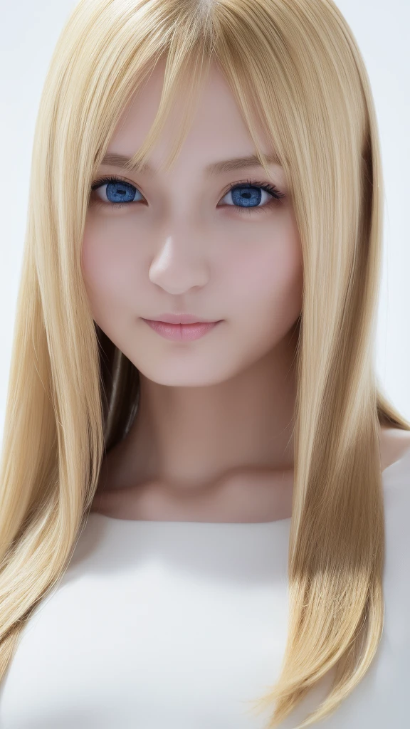 (((Blonde、High tone color、forehead、Russia、Northern Europe、White background)))、highest quality、8K masterpiece、超A high resolution、(Realistic:1.3)、RAW Photos、1 girl、Golden Hair、Glowing Skin、1. Super beautiful dress、((Ultra-Realistic Details))、Portraiture、Global Illumination、Octane Rendering、8k、Ultra Sharp、Beautiful breasts、Cool colors、、Very intricate details、Realistic Light、Beautiful Eyes、Shining Eyes、To the camera、White background