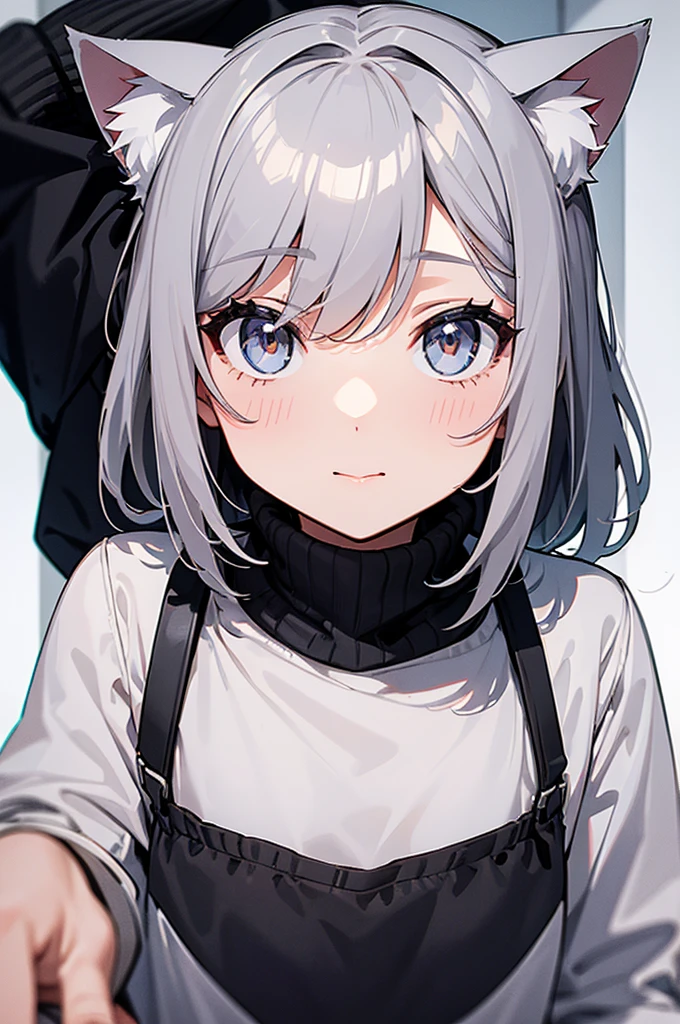 Simple Illustration,One girl, That will happen, View Viewer, Gray Hair, there is nothing, Cat ear, Cat&#39;s Tail, White shirt, Open clothes, Russian cities, ba-shiroko,steampunk,NSFW,2girl,high school girl,blush,Sticking out tongue,Saliva,White Breath,Stand with your legs up,full Art,Dairy-free,open pussy,pussy juice,cute,SEX,penis,penis in pussy,cam in pussy,Semen all over the body,futanari,Silver Hair,Red Eye