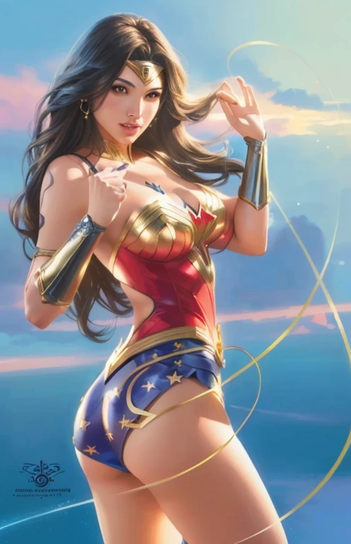 Wonder ワンダーウーマン by alex - a, ワンダーウーマン, ガル・ガドットのセクシーな絵, アートジャーム - SeaArt AI