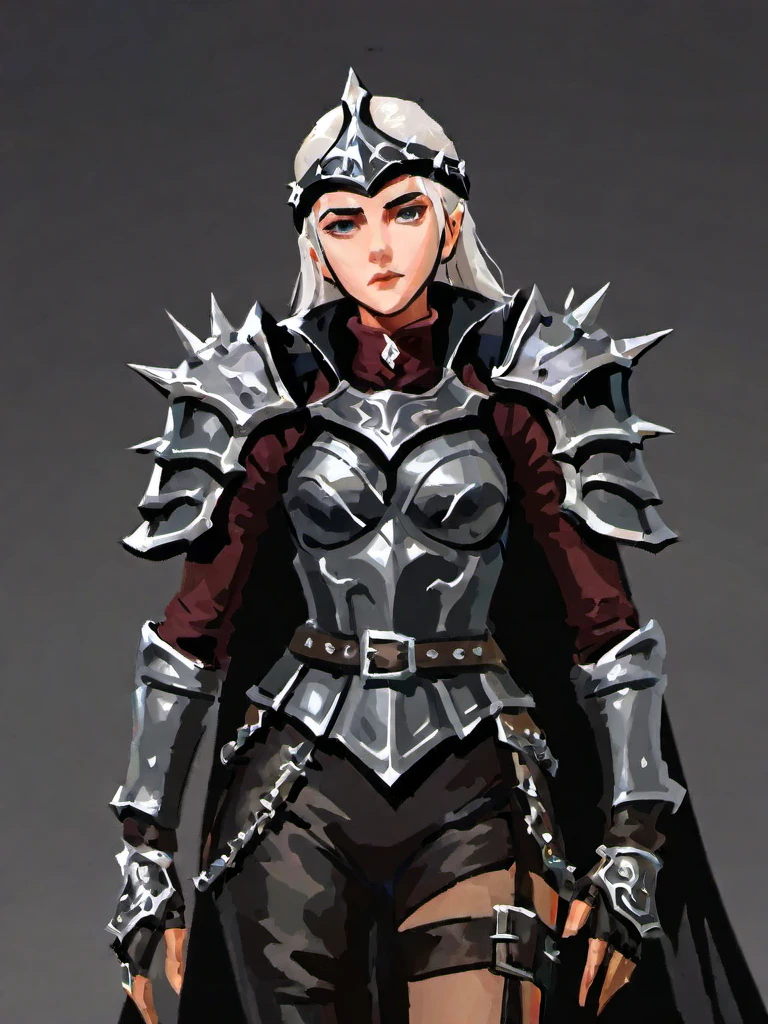 Female guts from berserk , Malenia head gear mask,Mix of Yuria of londor -  SeaArt AI